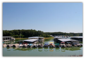 Marinas House Boat Dock Slip Rentals Near Lake Shelbyville Illinois